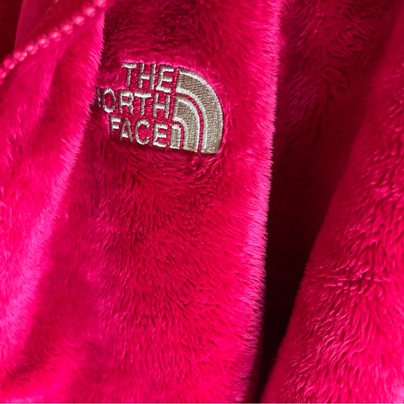 Women’s Hot Pink Fleece North Face Jacket Size Large Pre-owned - Picture 3 of 12